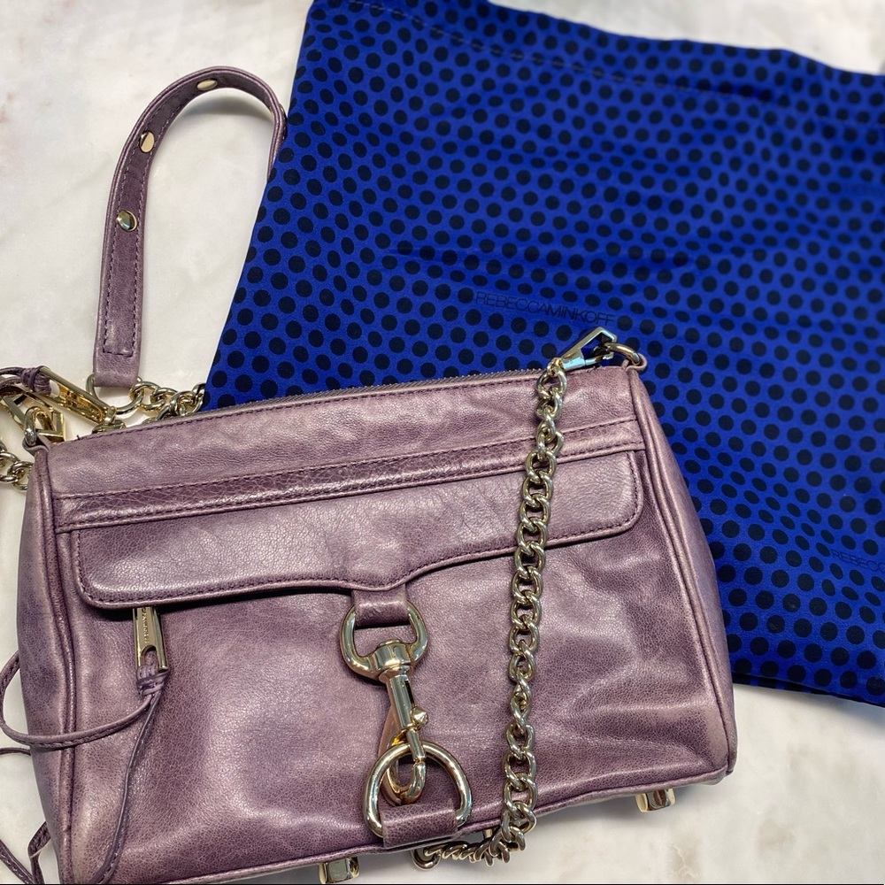 Plum with Gold hardware Rebecca Minkoff